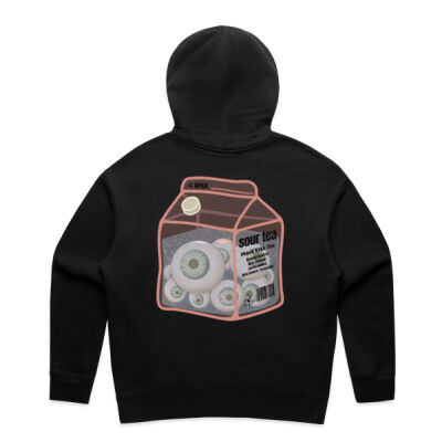 Peach Eyes Tea - Womens Boxy Hood Thumbnail