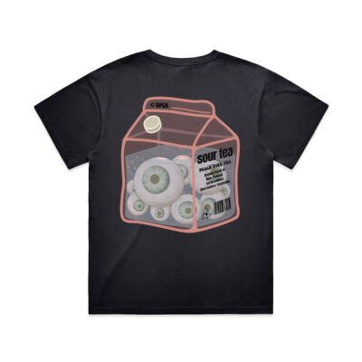 Peach Eyes Tea - Womens Boxy Tee Thumbnail