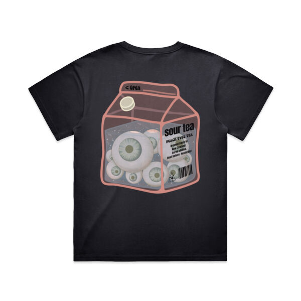 Peach Eyes Tea - Womens Boxy Tee Thumbnail