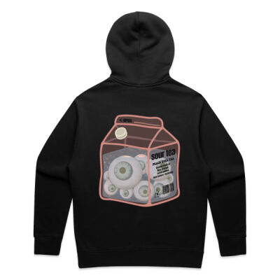 Peach Eyes Tea - Mens Boxy Hood Thumbnail