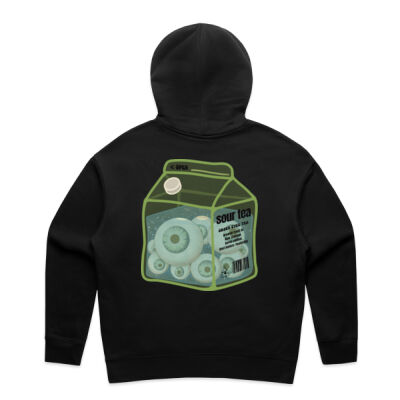 Green Eyes Tea - Womens Boxy Hood Thumbnail