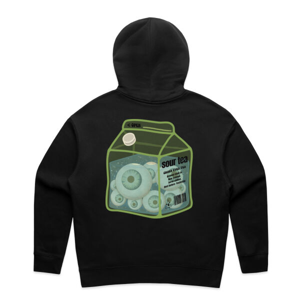 Green Eyes Tea - Womens Boxy Hood Thumbnail