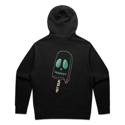 Rainbow Pete - Mens Boxy Hood Thumbnail