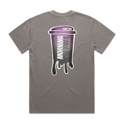 Morning Vibes Drip - Mens Slouch Tee Thumbnail