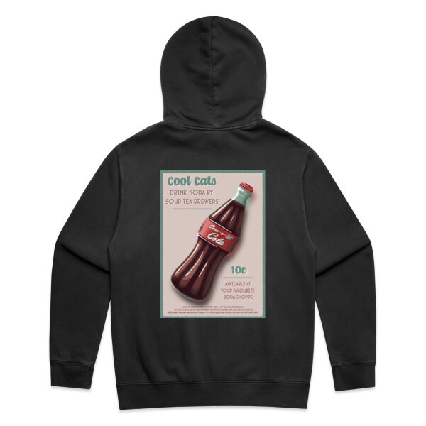 Care a lot Cola - Mens Boxy Hood Thumbnail