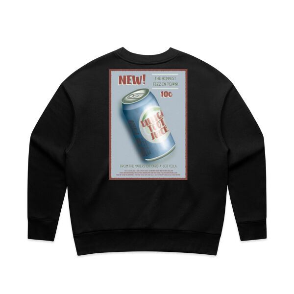 DILLIGA Toot Juice - Womens Boxy Crew Thumbnail